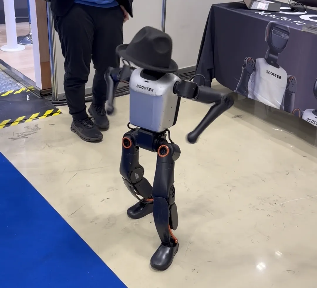 Dance moves by the Booster Robotics K1.