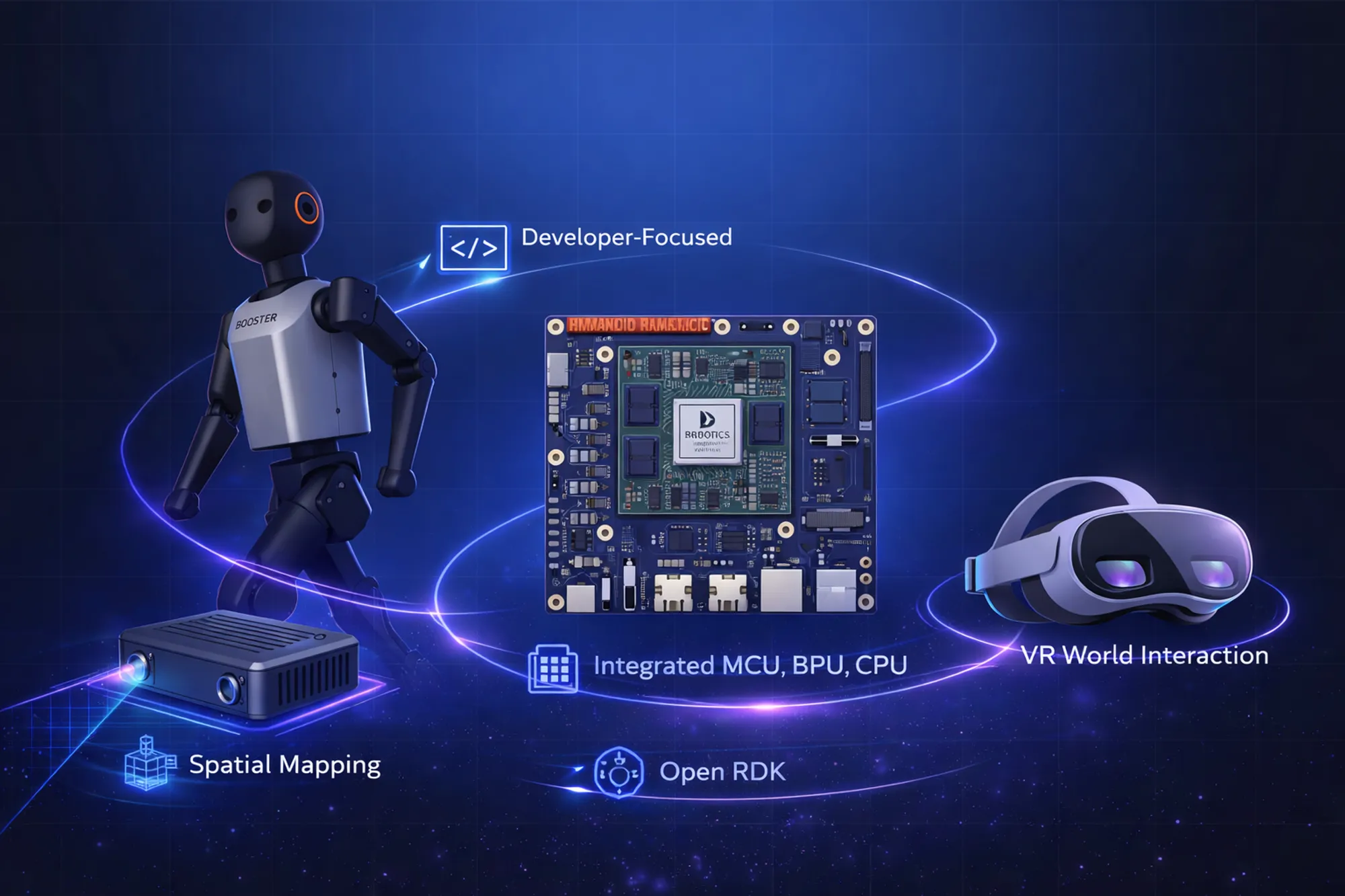Cover for Robot build overview — D-Robotics RDK S100P + Booster K1
